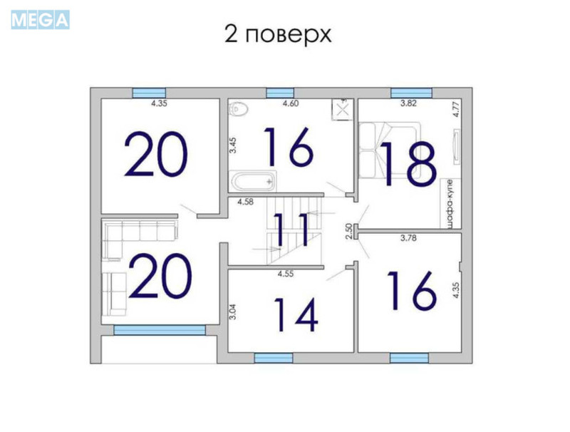 Продаж дома, 2&nbsp;поверху, 219&nbsp;кв.м, 6&nbsp;кімнат, ділянка 30&nbsp;соток, <a class="location-link" href="/borispol/" title="Недвижимость Бориспіль">Бориспіль</a>, Юбилейная, 4а (изображение 24)