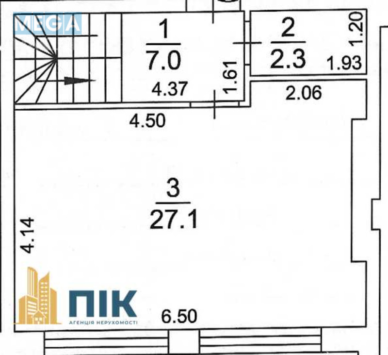 Продаж 2 кімнатної квартири (70/18/27), 6 пов. 8 пов. будинку, <a class="location-link" href="/belogorodka-selo-kv/" title="Недвижимость Білогородка">Білогородка</a>, Михайла Величка, 22 (изображение 22)