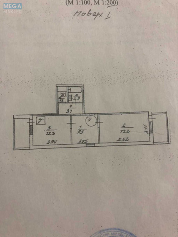 Продаж 1 кімнатної квартири (51/?/12), 1 пов. 16 пов. будинку, <a class="location-link" href="/kiev/" title="Недвижимость Київ">Київ</a>, <a class="location-link" href="/kiev/desnyanskij/" title="Недвижимость Деснянський район">Деснянський р-н</a>, Лисковская ул., 12 (изображение 8)