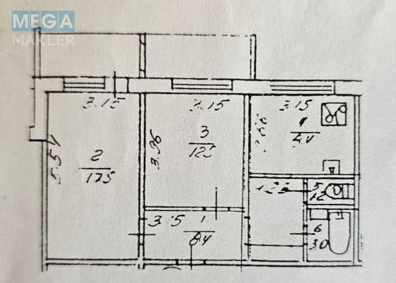 Продаж 2 кімнатної квартири (55/30/8), 10 пов. 15 пов. будинку, <a class="location-link" href="/kiev/" title="Недвижимость Київ">Київ</a>, <a class="location-link" href="/kiev/shevchenkovskij/" title="Недвижимость Шевченківський район">Шевченківський р-н</a>, Печенежская ул., 34 (изображение 17)