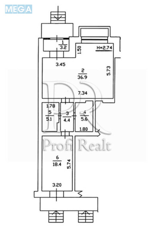 Продаж окремої будівлі/побудови, 74&nbsp;кв.м, <a class="location-link" href="/kiev/" title="Недвижимость Київ">Київ</a>, <a class="location-link" href="/kiev/shevchenkovskij/" title="Недвижимость Шевченківський район">Шевченківський р-н</a>, Салютна вул., 1Б (изображение 16)