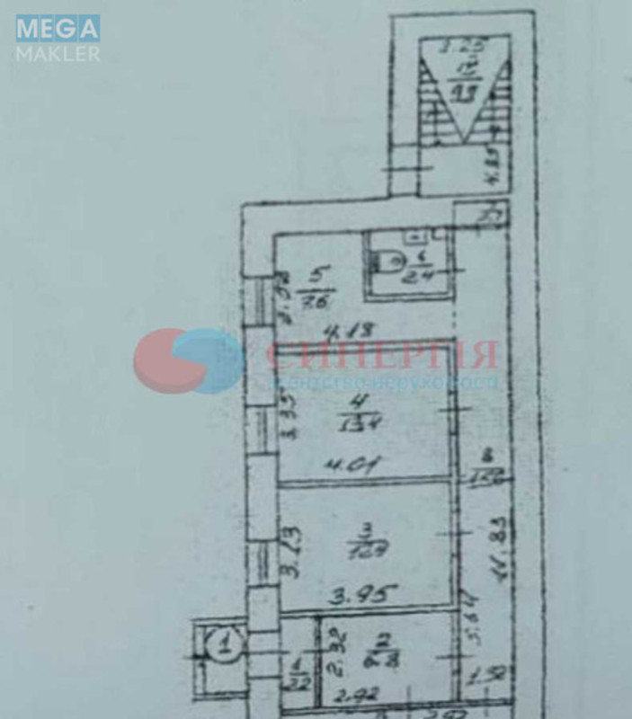 Оренда комерційної нерухомості, 54&nbsp;кв.м, под офис, <a class="location-link" href="/kiev/" title="Недвижимость Київ">Київ</a>, <a class="location-link" href="/kiev/shevchenkovskij/" title="Недвижимость Шевченківський район">Шевченківський р-н</a>, Дмитрівська вул., 35 (изображение 8)