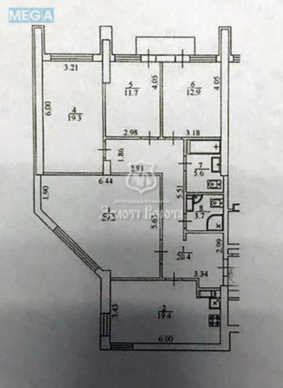 Продаж 4 кімнатної квартири (124/75/20), 19 пов. 19 пов. будинку, <a class="location-link" href="/kiev/" title="Недвижимость Київ">Київ</a>, <a class="location-link" href="/kiev/solomenskij/" title="Недвижимость Солом'янський район">Солом'янський р-н</a>, Перемоги просп., 55а (изображение 24)