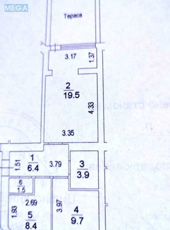 Продаж 2 кімнатної квартири (54/29/8,4), 2 пов. 10 пов. будинку, <a class="location-link" href="/novoselki-selo-kv-kievo-svyatoshinskij-rajon/" title="Недвижимость Новосілки">Новосілки</a>, ул Мира, 10 (изображение 9)