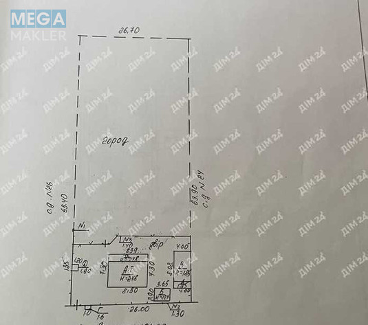 Продаж дома, 1&nbsp; поверх, 46&nbsp;кв.м, 2&nbsp;кімнати, ділянка 13&nbsp;соток, <a class="location-link" href="/poltava/" title="Недвижимость Полтава">Полтава</a>, <a class="location-link" href="/poltava/leninskij/" title="Недвижимость Ленінський район">Ленінський р-н</a>, Затуринська, 1 (изображение 14)