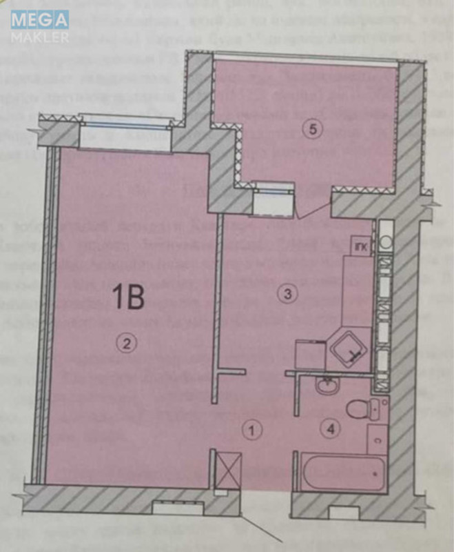 Продаж 1 кімнатної квартири (46/?/10), 5 пов. 10 пов. будинку, <a class="location-link" href="/vishnevoe/" title="Недвижимость Вишневе">Вишневе</a>, Святошинська (изображение 2)