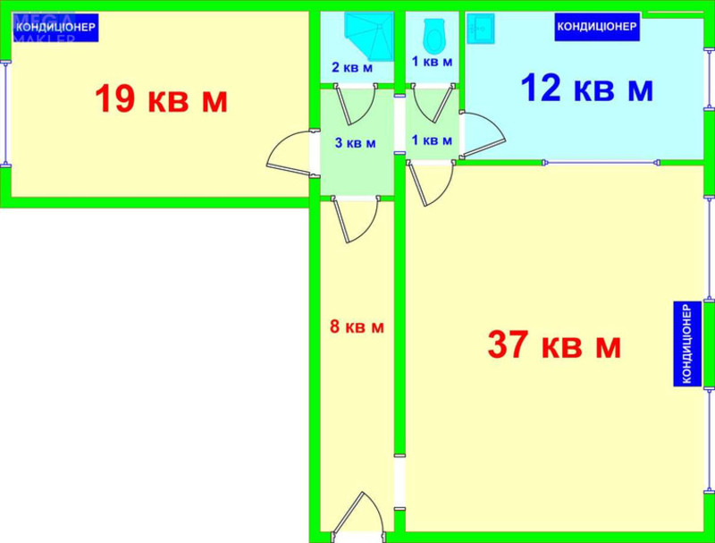 Оренда 2 кімнатної квартири, <a class="location-link" href="/kiev/" title="Недвижимость Київ">Київ</a>, <a class="location-link" href="/kiev/pecherskij/" title="Недвижимость Печерський район">Печерський р-н</a>, Іпсилантіївський пров., 3 (изображение 2)