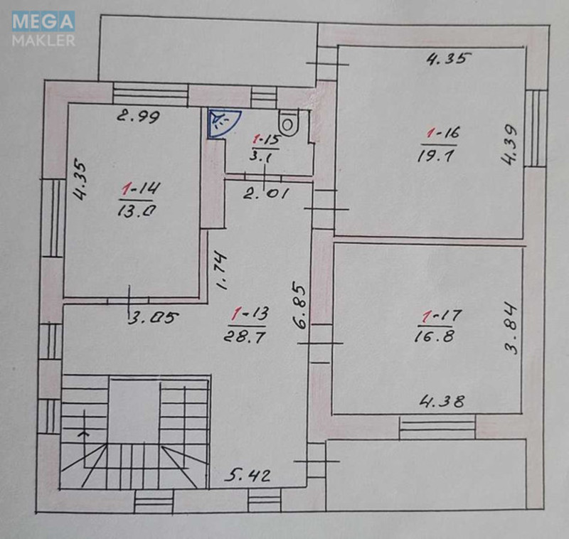 Продаж дома, 2&nbsp;поверху, 240&nbsp;кв.м, 4&nbsp;кімнати, ділянка 17&nbsp;соток, <a class="location-link" href="/lutsk/" title="Недвижимость Луцьк">Луцьк</a>, 6 Мелянівський, 10 (изображение 23)