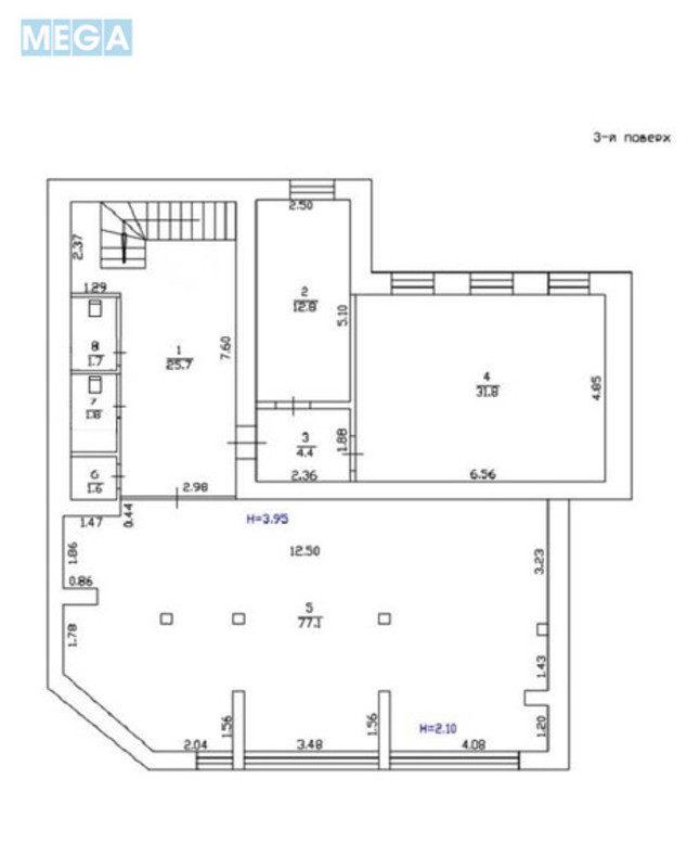 Оренда комерційної нерухомості, 309&nbsp;кв.м, под магазин, <a class="location-link" href="/kiev/" title="Недвижимость Київ">Київ</a>, <a class="location-link" href="/kiev/podolskij/" title="Недвижимость Подільський район">Подільський р-н</a>, Константиновская ул., 21 (изображение 9)