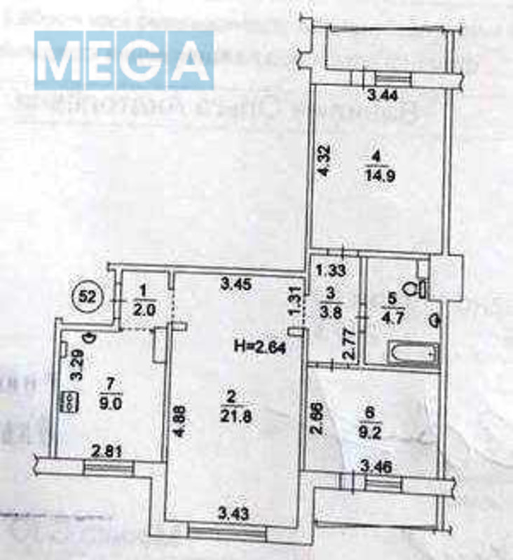 Оренда 3 кімнатної квартири, <a class="location-link" href="/kiev/" title="Недвижимость Київ">Київ</a>, <a class="location-link" href="/kiev/dneprovskij/" title="Недвижимость Дніпровський район">Дніпровський р-н</a>, Митрополита Андрея Шептицкого ул., 1/2 (изображение 12)