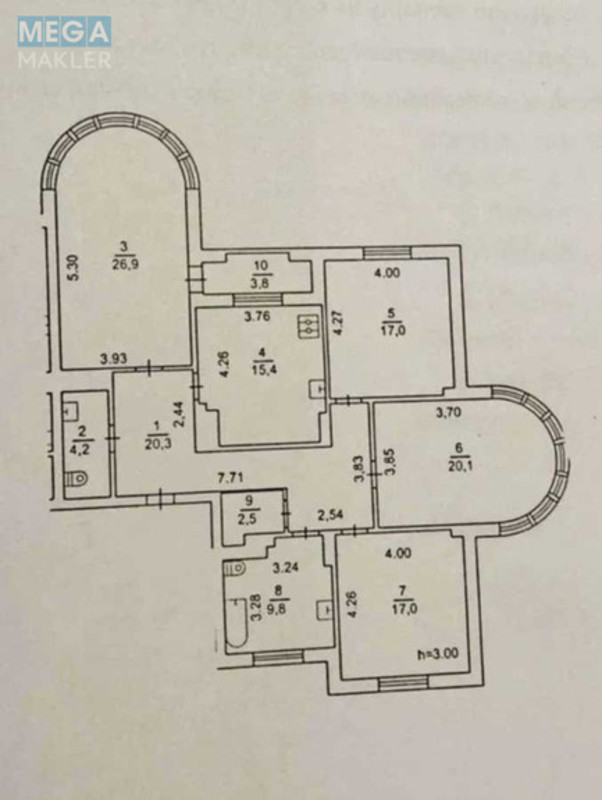 Продаж 4 кімнатної квартири (137/81/19), 8 пов. 25 пов. будинку, <a class="location-link" href="/kiev/" title="Недвижимость Київ">Київ</a>, <a class="location-link" href="/kiev/shevchenkovskij/" title="Недвижимость Шевченківський район">Шевченківський р-н</a>, Дмитрівська вул., 69 (изображение 16)