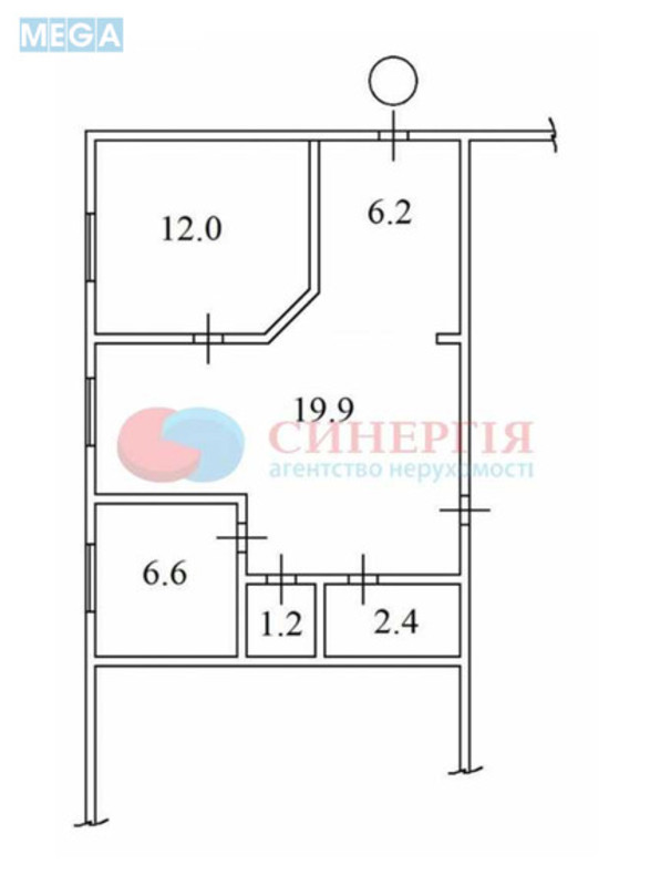 Оренда комерційної нерухомості, 55&nbsp;кв.м, под офис, <a class="location-link" href="/kiev/" title="Недвижимость Київ">Київ</a>, <a class="location-link" href="/kiev/shevchenkovskij/" title="Недвижимость Шевченківський район">Шевченківський р-н</a>, Юрія Іллєнка вул., 6 (изображение 9)