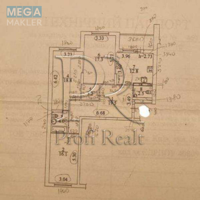 Продаж 3 кімнатної квартири (97/52/13), 18 пов. 25 пов. будинку, <a class="location-link" href="/kiev/" title="Недвижимость Київ">Київ</a>, <a class="location-link" href="/kiev/goloseevskij/" title="Недвижимость Голосіївський район">Голосіївський р-н</a>, Ясинуватський провулок, 10 (изображение 18)