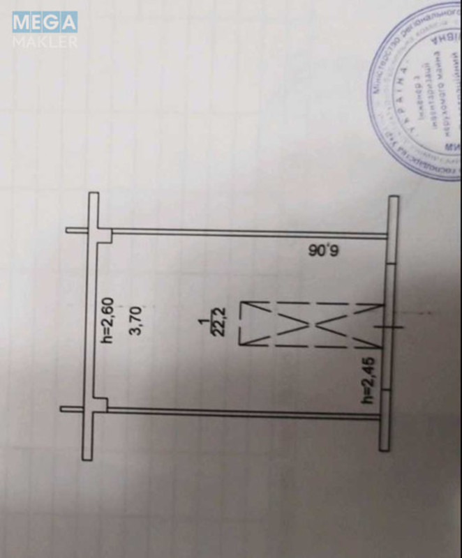 Продаж комерційної нерухомості, 42&nbsp;кв.м, <a class="location-link" href="/kiev/" title="Недвижимость Київ">Київ</a>, <a class="location-link" href="/kiev/desnyanskij/" title="Недвижимость Деснянський район">Деснянський р-н</a>, Радунская ул., 3 (изображение 6)