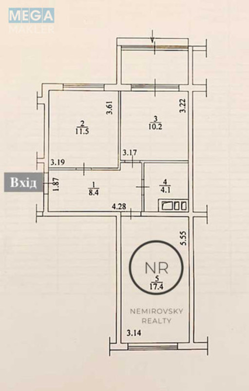 Продаж комерційної нерухомості, 56&nbsp;кв.м, <a class="location-link" href="/kiev/" title="Недвижимость Київ">Київ</a>, <a class="location-link" href="/kiev/svyatoshinskij/" title="Недвижимость Святошинський район">Святошинський р-н</a>, Стеценка вул., 75м (изображение 4)