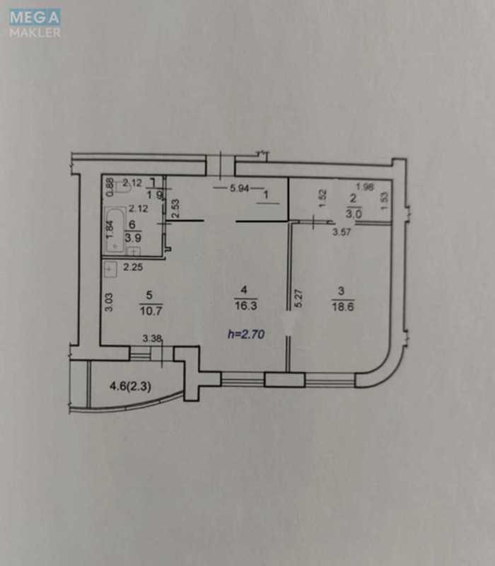 Продаж 2 кімнатної квартири (67/?/26), 10 пов. 12 пов. будинку, <a class="location-link" href="/chajki-selo-kv/" title="Недвижимость Чайки">Чайки</a>, Лобановського, 29 (изображение 16)