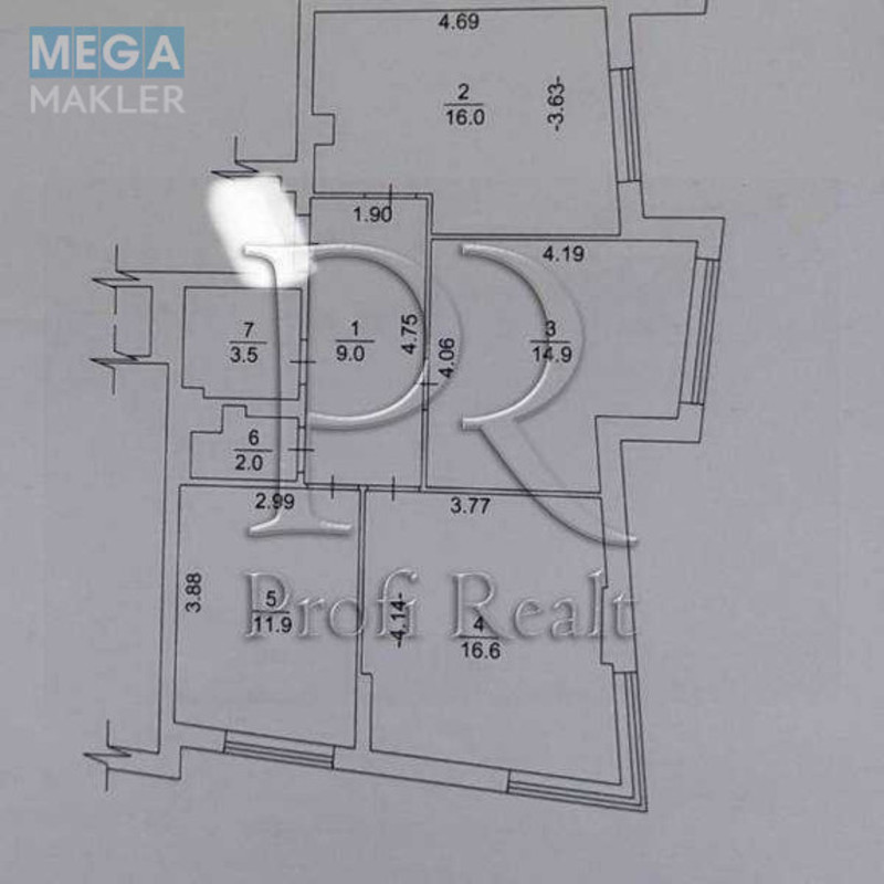 Продаж 3 кімнатної квартири (74/40/18), 8 пов. 9 пов. будинку, <a class="location-link" href="/irpen/" title="Недвижимость Ірпінь">Ірпінь</a>, Сковороды улица, 13/8 (изображение 16)