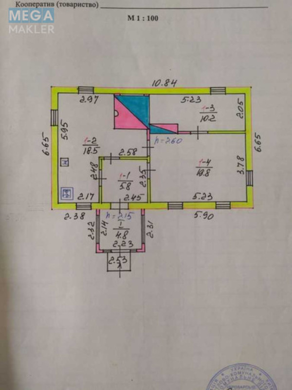 Продаж дома, 1&nbsp; поверх, 60&nbsp;кв.м, 3&nbsp;кімнати, ділянка 20&nbsp;соток, <a class="location-link" href="/bogdanovka-selo-kv-brovarskij-rajon/" title="Недвижимость Богданівка">Богданівка</a>, Героїв України (изображение 2)