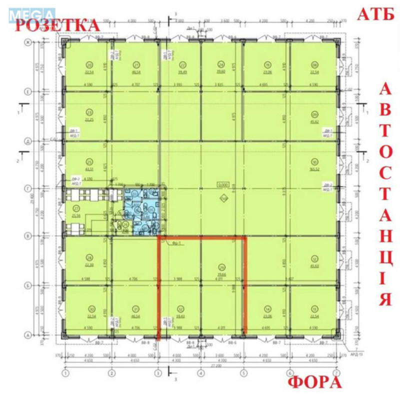 Оренда комерційної нерухомості, 44&nbsp;кв.м, под магазин, <a class="location-link" href="/kiev/" title="Недвижимость Київ">Київ</a>, <a class="location-link" href="/kiev/obolonskij/" title="Недвижимость Оболонський район">Оболонський р-н</a>, Оболонський просп., 51Б (изображение 8)