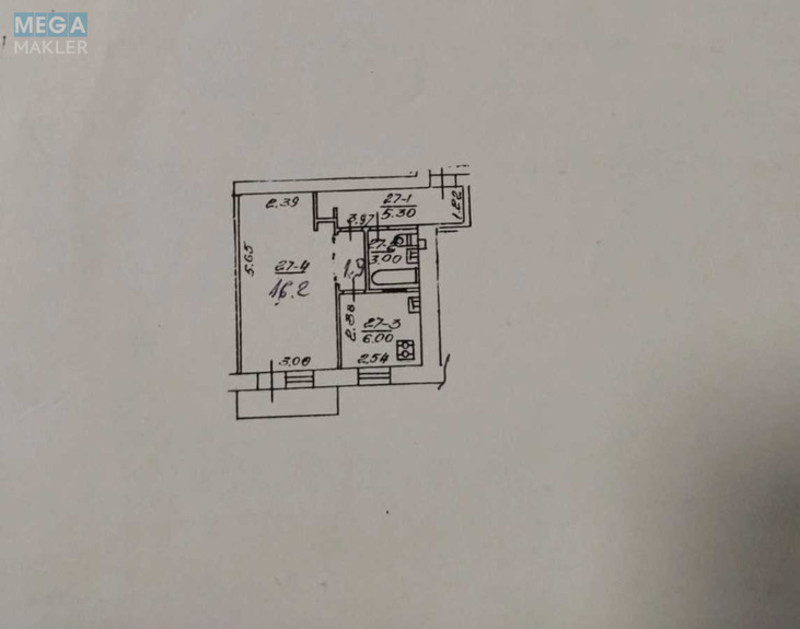 Продаж 1 кімнатної квартири (33/16/6), 2 пов. 5 пов. будинку, <a class="location-link" href="/kiev/" title="Недвижимость Київ">Київ</a>, <a class="location-link" href="/kiev/shevchenkovskij/" title="Недвижимость Шевченківський район">Шевченківський р-н</a>, Невська вул., 3/5 (изображение 10)