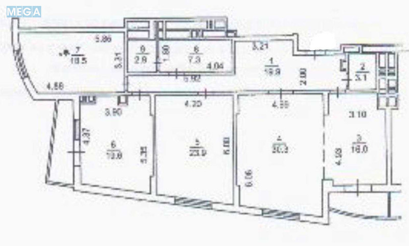 Продаж 4 кімнатної квартири (145/?/?), 15 пов. 22 пов. будинку, <a class="location-link" href="/kiev/" title="Недвижимость Київ">Київ</a>, <a class="location-link" href="/kiev/dneprovskij/" title="Недвижимость Дніпровський район">Дніпровський р-н</a>, Раїси Окіпної вул., 10б (изображение 4)