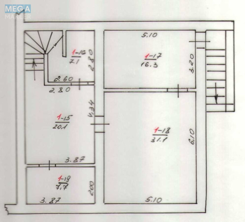 Продаж дома, 2&nbsp;поверху, 320&nbsp;кв.м, 6&nbsp;кімнат, ділянка 4&nbsp;сотки, <a class="location-link" href="/kozin/" title="Недвижимость Козин">Козин</a>, Київська, 2/1 (изображение 25)