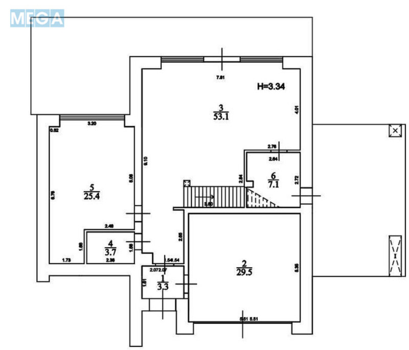 Продаж дома, 2&nbsp;поверху, 219&nbsp;кв.м, 5&nbsp;кімнат, ділянка 10&nbsp;соток, <a class="location-link" href="/kiev/" title="Недвижимость Київ">Київ</a>, <a class="location-link" href="/kiev/darnickij/" title="Недвижимость Дарницький район">Дарницький р-н</a>, 128-я Садовая ул. (изображение 12)