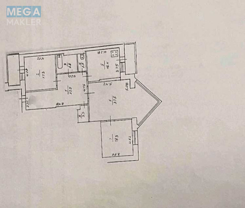 Продаж 3 кімнатної квартири (136/74/16), 7 пов. 14 пов. будинку, <a class="location-link" href="/kiev/" title="Недвижимость Київ">Київ</a>, <a class="location-link" href="/kiev/solomenskij/" title="Недвижимость Солом'янський район">Солом'янський р-н</a>, Валерія Лобановського просп., 9/1 (изображение 7)