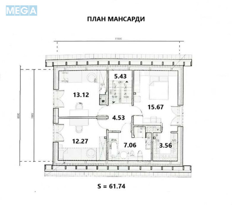 Продаж дома, 2&nbsp;поверху, 125&nbsp;кв.м, 4&nbsp;кімнати, ділянка 6&nbsp;соток, <a class="location-link" href="/gnedin/" title="Недвижимость Гнідін">Гнідин</a>, Щаслива (изображение 9)