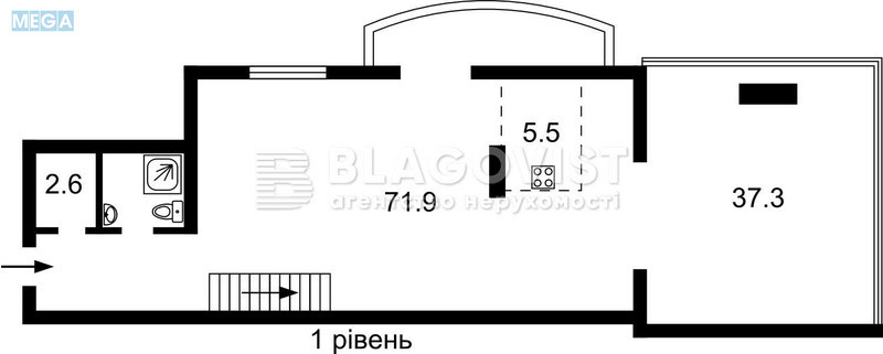 Продаж 3 кімнатної квартири (210/111/10), 12 пов. 17 пов. будинку, <a class="location-link" href="/kiev/" title="Недвижимость Київ">Київ</a>, <a class="location-link" href="/kiev/shevchenkovskij/" title="Недвижимость Шевченківський район">Шевченківський р-н</a>, Назарівська вул., 11 (изображение 2)