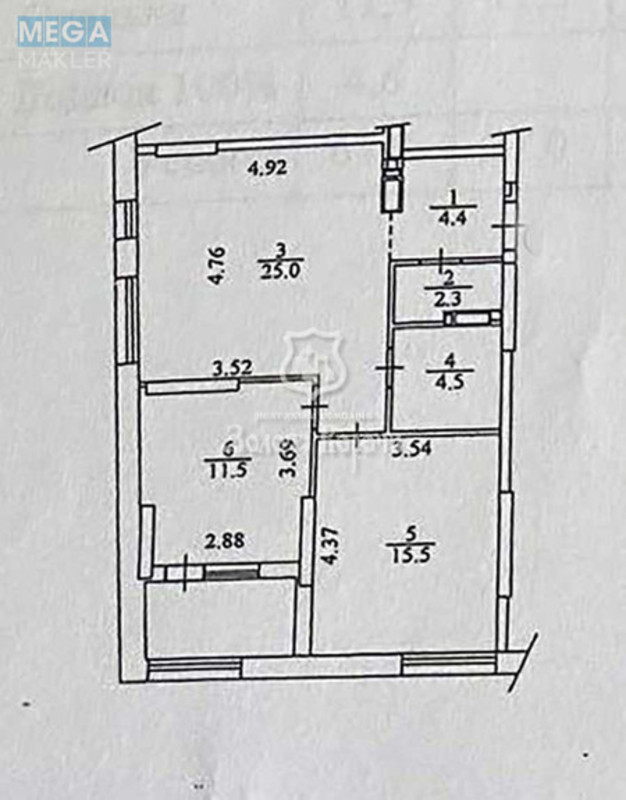 Продаж 2 кімнатної квартири (68/27/25), 6 пов. 25 пов. будинку, <a class="location-link" href="/kiev/" title="Недвижимость Київ">Київ</a>, <a class="location-link" href="/kiev/goloseevskij/" title="Недвижимость Голосіївський район">Голосіївський р-н</a>, Столичне шосе, 1 (изображение 22)