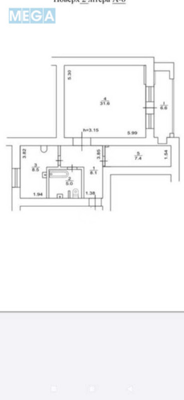 Продаж 1 кімнатної квартири (67/31/8), 2 пов. 6 пов. будинку, <a class="location-link" href="/kiev/" title="Недвижимость Київ">Київ</a>, <a class="location-link" href="/kiev/goloseevskij/" title="Недвижимость Голосіївський район">Голосіївський р-н</a>, Антоновича вул., 25 (изображение 16)