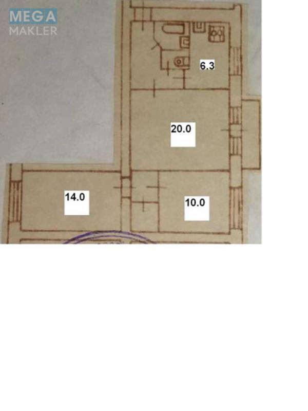 Продаж 3 кімнатної квартири (62/45/7), 7 пов. 8 пов. будинку, <a class="location-link" href="/kiev/" title="Недвижимость Київ">Київ</a>, <a class="location-link" href="/kiev/dneprovskij/" title="Недвижимость Дніпровський район">Дніпровський р-н</a>, Энтузиастов ул., 5/1 (изображение 19)