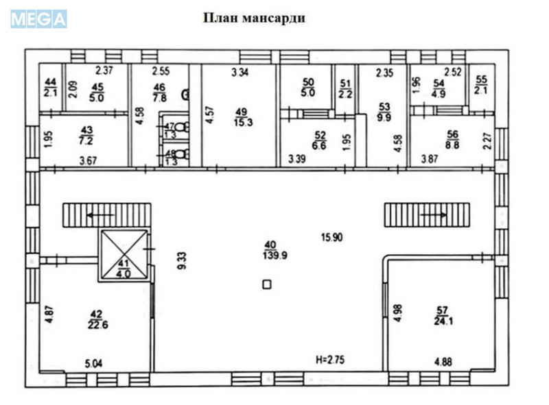 Оренда комерційної нерухомості, 1&nbsp;084&nbsp;кв.м, под офис, <a class="location-link" href="/kiev/" title="Недвижимость Київ">Київ</a>, <a class="location-link" href="/kiev/shevchenkovskij/" title="Недвижимость Шевченківський район">Шевченківський р-н</a>, Отто Шмідта вул., 6 (изображение 22)