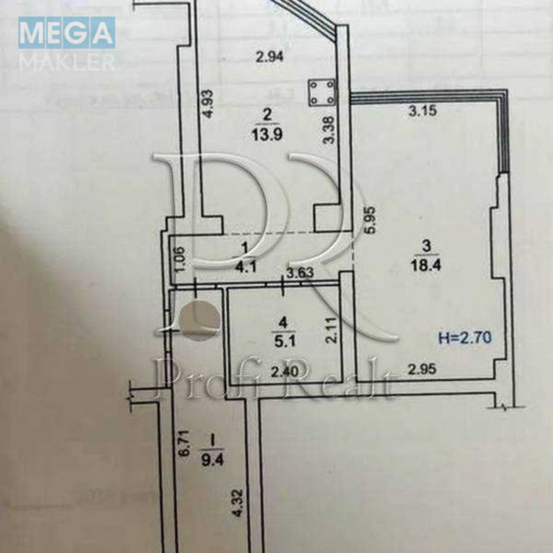 Продаж 1 кімнатної квартири (46/18/14), 23 пов. 25 пов. будинку, <a class="location-link" href="/kiev/" title="Недвижимость Київ">Київ</a>, <a class="location-link" href="/kiev/svyatoshinskij/" title="Недвижимость Святошинський район">Святошинський р-н</a>, Перемоги проспект, 131А (изображение 15)