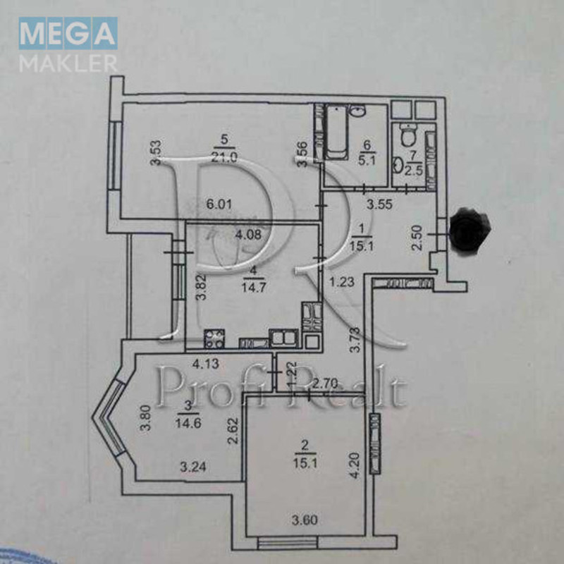 Продаж 3 кімнатної квартири (92/51/15), 17 пов. 24 пов. будинку, <a class="location-link" href="/kiev/" title="Недвижимость Київ">Київ</a>, <a class="location-link" href="/kiev/desnyanskij/" title="Недвижимость Деснянський район">Деснянський р-н</a>, Радунська вулиця, 2/18 (изображение 21)