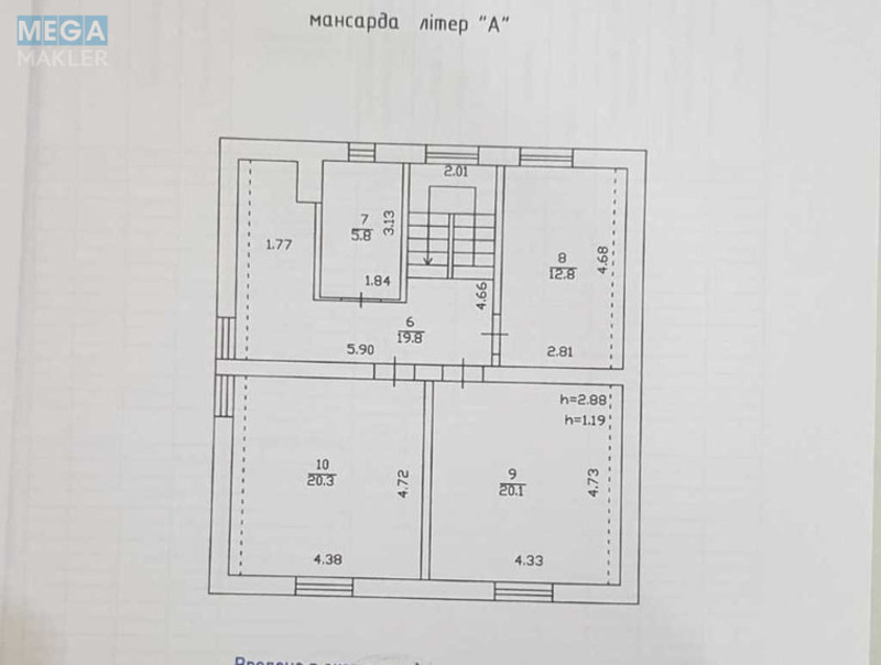 Продаж дома, 2&nbsp;поверху, 162&nbsp;кв.м, 4&nbsp;кімнати, ділянка 8&nbsp;соток, <a class="location-link" href="/kiev/" title="Недвижимость Київ">Київ</a>, <a class="location-link" href="/kiev/dneprovskij/" title="Недвижимость Дніпровський район">Дніпровський р-н</a>, Марка Черемшины ул. (изображение 23)