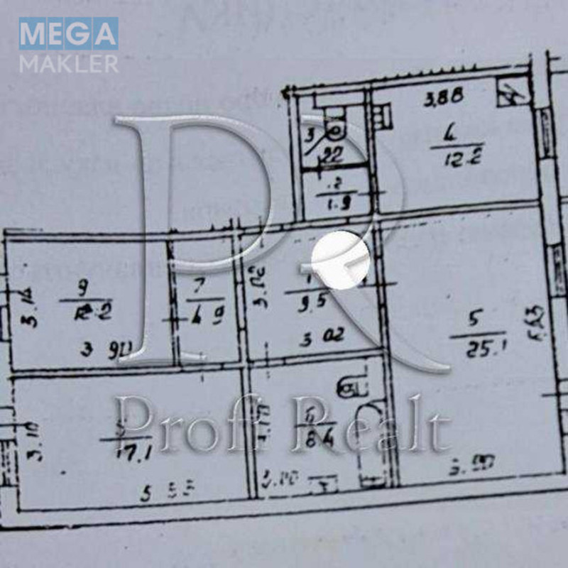 Продаж 3 кімнатної квартири (104/54/12), 12 пов. 16 пов. будинку, <a class="location-link" href="/kiev/" title="Недвижимость Київ">Київ</a>, <a class="location-link" href="/kiev/darnickij/" title="Недвижимость Дарницький район">Дарницький р-н</a>, Григоренка Петра проспект, 36А (изображение 21)