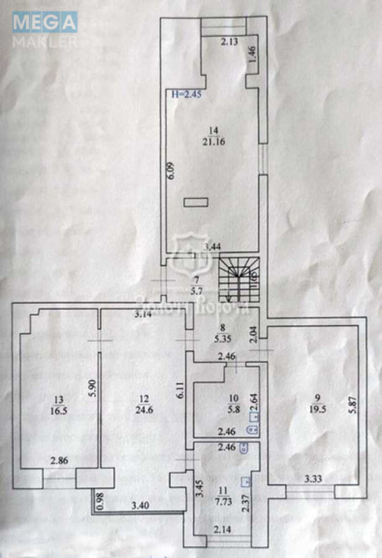 Продаж 4 кімнатної квартири (188/115/12,5), 19 пов. 20 пов. будинку, <a class="location-link" href="/kiev/" title="Недвижимость Київ">Київ</a>, <a class="location-link" href="/kiev/svyatoshinskij/" title="Недвижимость Святошинський район">Святошинський р-н</a>, Перемоги просп., 89а (изображение 23)