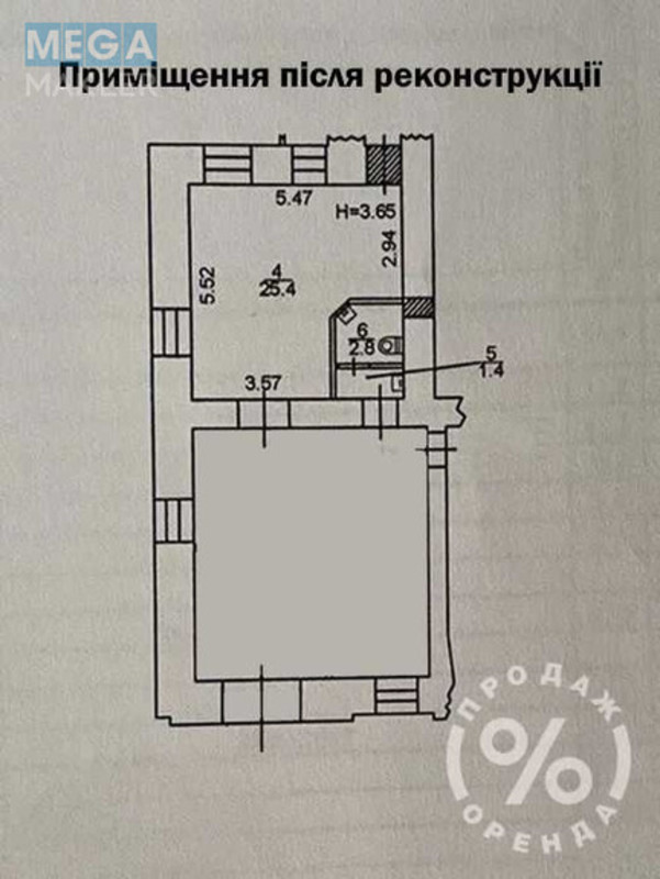 Продаж комерційної нерухомості, 66&nbsp;кв.м, под магазин, <a class="location-link" href="/kiev/" title="Недвижимость Київ">Київ</a>, <a class="location-link" href="/kiev/goloseevskij/" title="Недвижимость Голосіївський район">Голосіївський р-н</a>, Паньковская ул., 20 (изображение 10)