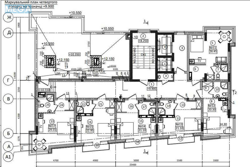 Продаж комерційної нерухомості, 1&nbsp;605&nbsp;кв.м, под офис, <a class="location-link" href="/kiev/" title="Недвижимость Київ">Київ</a>, <a class="location-link" href="/kiev/solomenskij/" title="Недвижимость Солом'янський район">Солом'янський р-н</a>, Патриарха Мстислава Скрипника ул., 46 (изображение 12)