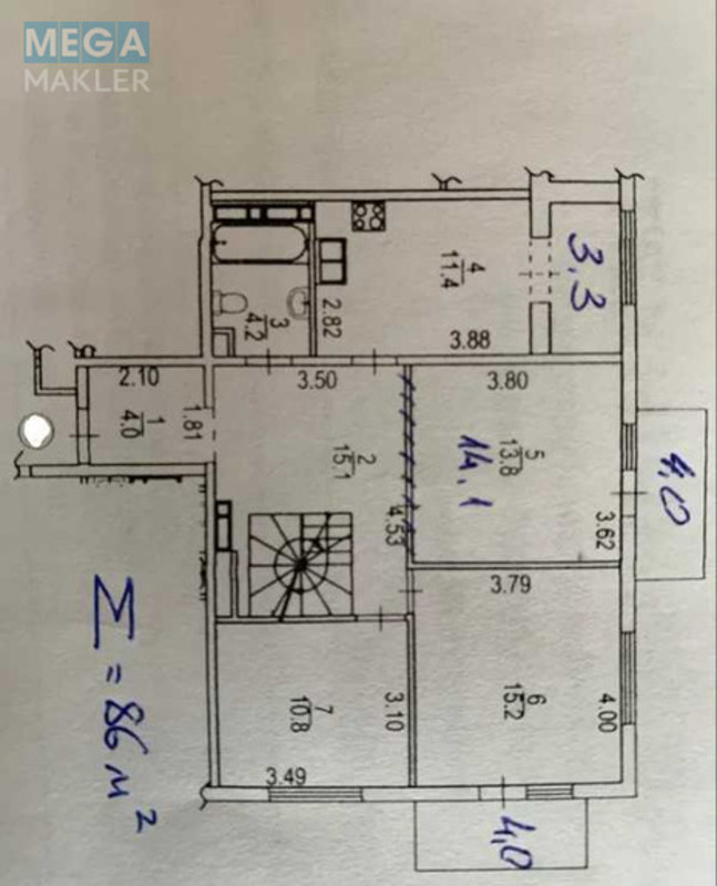 Оренда комерційної нерухомості, 155&nbsp;кв.м, под офис, <a class="location-link" href="/kiev/" title="Недвижимость Київ">Київ</a>, <a class="location-link" href="/kiev/goloseevskij/" title="Недвижимость Голосіївський район">Голосіївський р-н</a>, Михайла Максимовича вул., 24 (изображение 9)