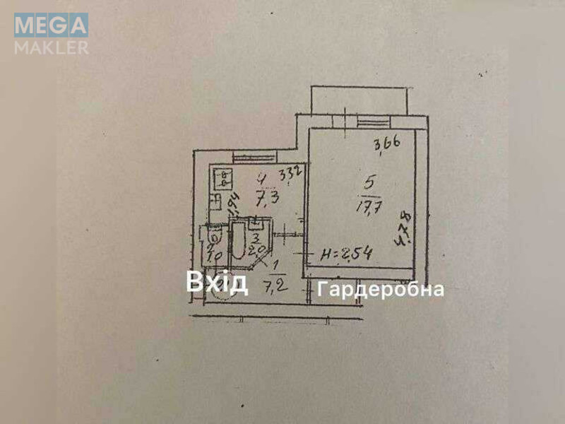 Продаж 1 кімнатної квартири (33/18/7), 7 пов. 9 пов. будинку, <a class="location-link" href="/kiev/" title="Недвижимость Київ">Київ</a>, <a class="location-link" href="/kiev/dneprovskij/" title="Недвижимость Дніпровський район">Дніпровський р-н</a>, Русанівська Набережна вул., 8 (изображение 11)