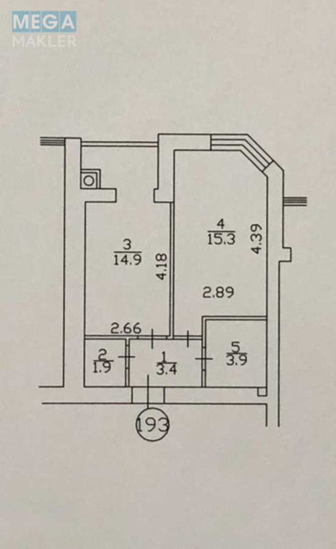 Продаж 1 кімнатної квартири (39,4/15/14,9), 3 пов. 10 пов. будинку, <a class="location-link" href="/sofievskaya-borshagovka/" title="Недвижимость Софіївська Борщагівка">Софіївська Борщагівка</a>, Яблунева, 9-Г (изображение 16)