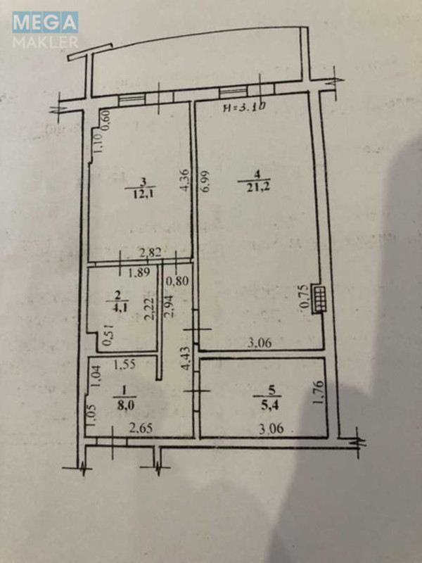 Оренда 1 кімнатної квартири, <a class="location-link" href="/odessa/" title="Недвижимость Одеса">Одеса</a>, <a class="location-link" href="/odessa/primorskij/" title="Недвижимость Приморський район">Приморський р-н</a>, Ванний провулок, 1а (изображение 21)