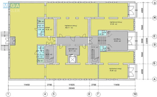 Продаж комерційної нерухомості, 3&nbsp;400&nbsp;кв.м, под офис, <a class="location-link" href="/kirovograd/" title="Недвижимость Кіровоград">Кіровоград</a>, Шевченко, 12 (изображение 10)