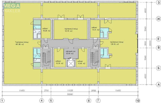 Продаж комерційної нерухомості, 3&nbsp;400&nbsp;кв.м, под офис, <a class="location-link" href="/kirovograd/" title="Недвижимость Кіровоград">Кіровоград</a>, Шевченко, 12 (изображение 11)