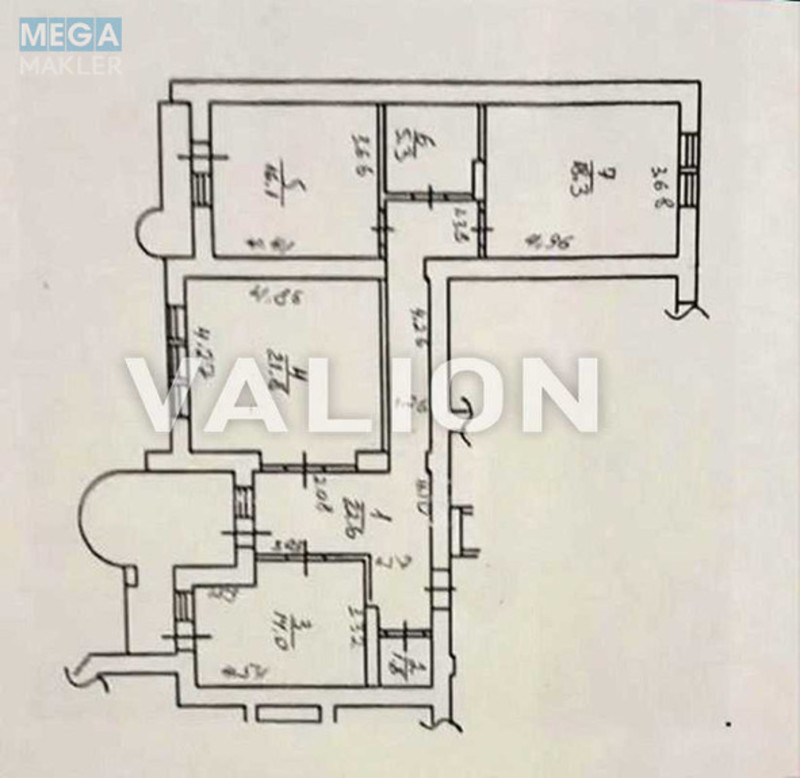 Продаж 3 кімнатної квартири (120/55/14), 9 пов. 15 пов. будинку, <a class="location-link" href="/kiev/" title="Недвижимость Київ">Київ</a>, <a class="location-link" href="/kiev/svyatoshinskij/" title="Недвижимость Святошинський район">Святошинський р-н</a>, Відпочинку вул., 10 (изображение 13)