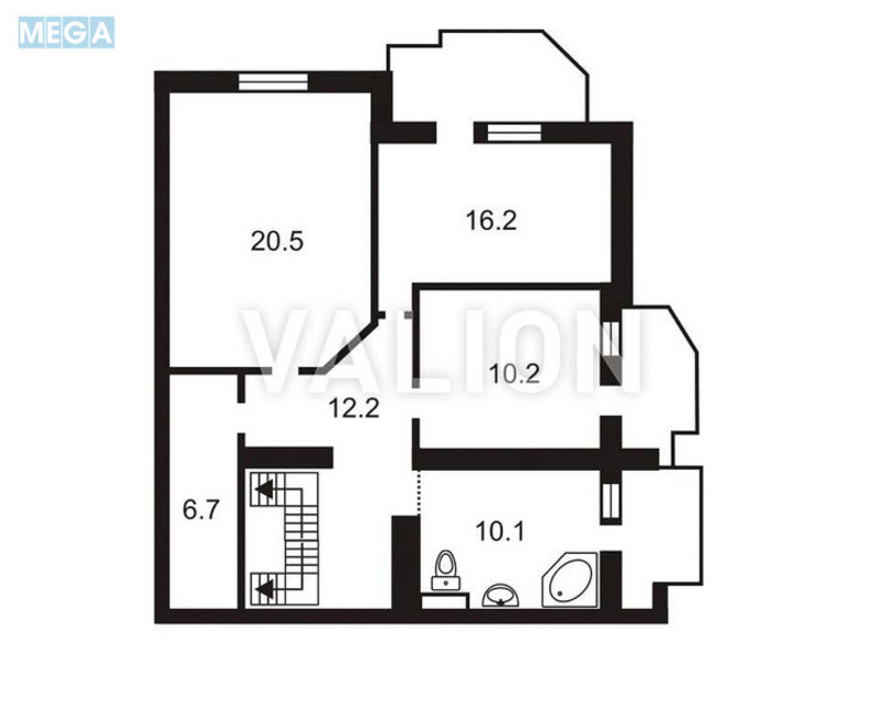 Продаж 4 кімнатної квартири (162/77/19), 17 пов. 18 пов. будинку, <a class="location-link" href="/kiev/" title="Недвижимость Київ">Київ</a>, <a class="location-link" href="/kiev/darnickij/" title="Недвижимость Дарницький район">Дарницький р-н</a>, Михайла Драгоманова вул., 15а (изображение 11)