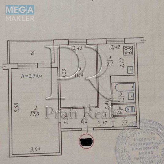 Продаж 2 кімнатної квартири (47/28/5), 4 пов. 9 пов. будинку, <a class="location-link" href="/kiev/" title="Недвижимость Київ">Київ</a>, <a class="location-link" href="/kiev/svyatoshinskij/" title="Недвижимость Святошинський район">Святошинський р-н</a>, Зодчих вулиця, 56 (изображение 14)